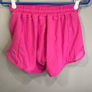 lululemon athletica Bright Pink Athletic Shorts